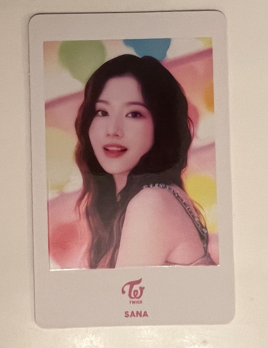 TWICE ONCE DAY 直筆サイン入りポラロイド写真 2022 TWICE Once Day Japan Fan Meeting 2022 Japanese Event
