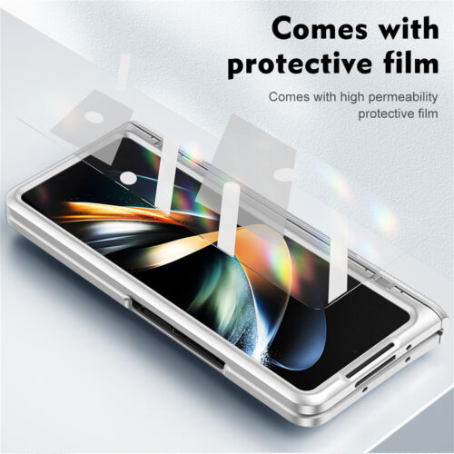 Funda Resistente para Samsung Galaxy Z Plegable 5 4 3 2 Soporte Invisible Bisagra Protección - Imagen 42 de 61