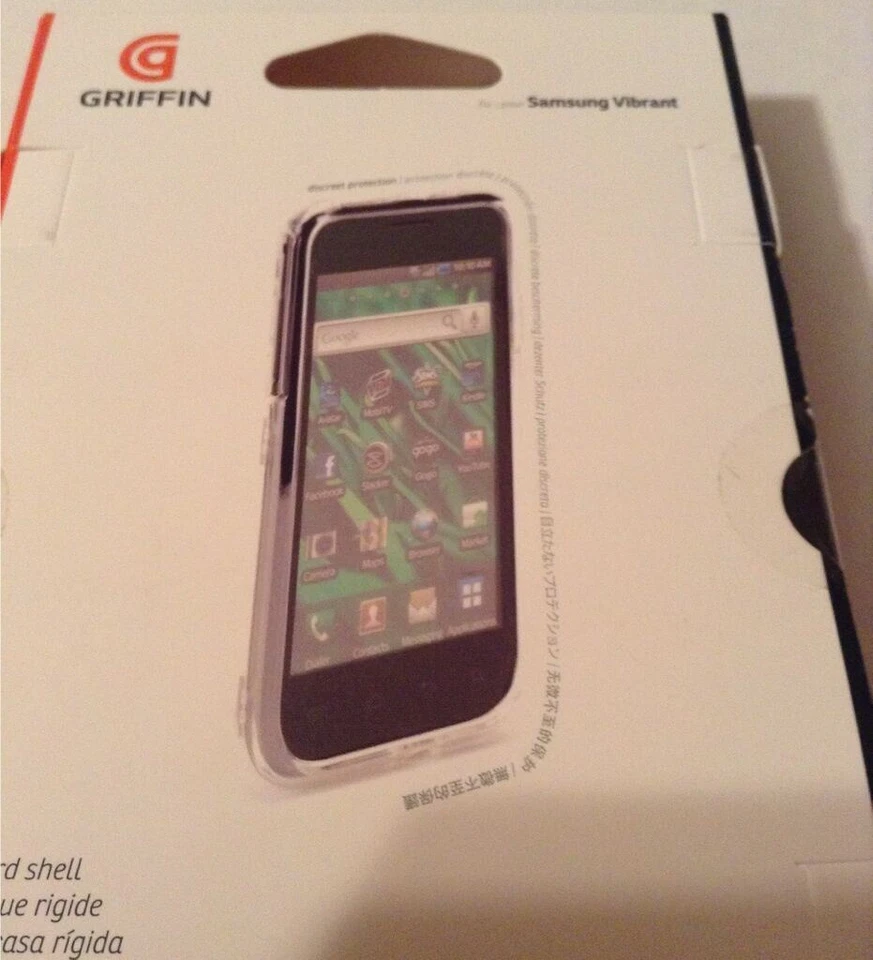 Funda Griffin Mobile iClear + Protectores de Pantalla para Samsung Galaxy S Vibrante Foto 2 de 3