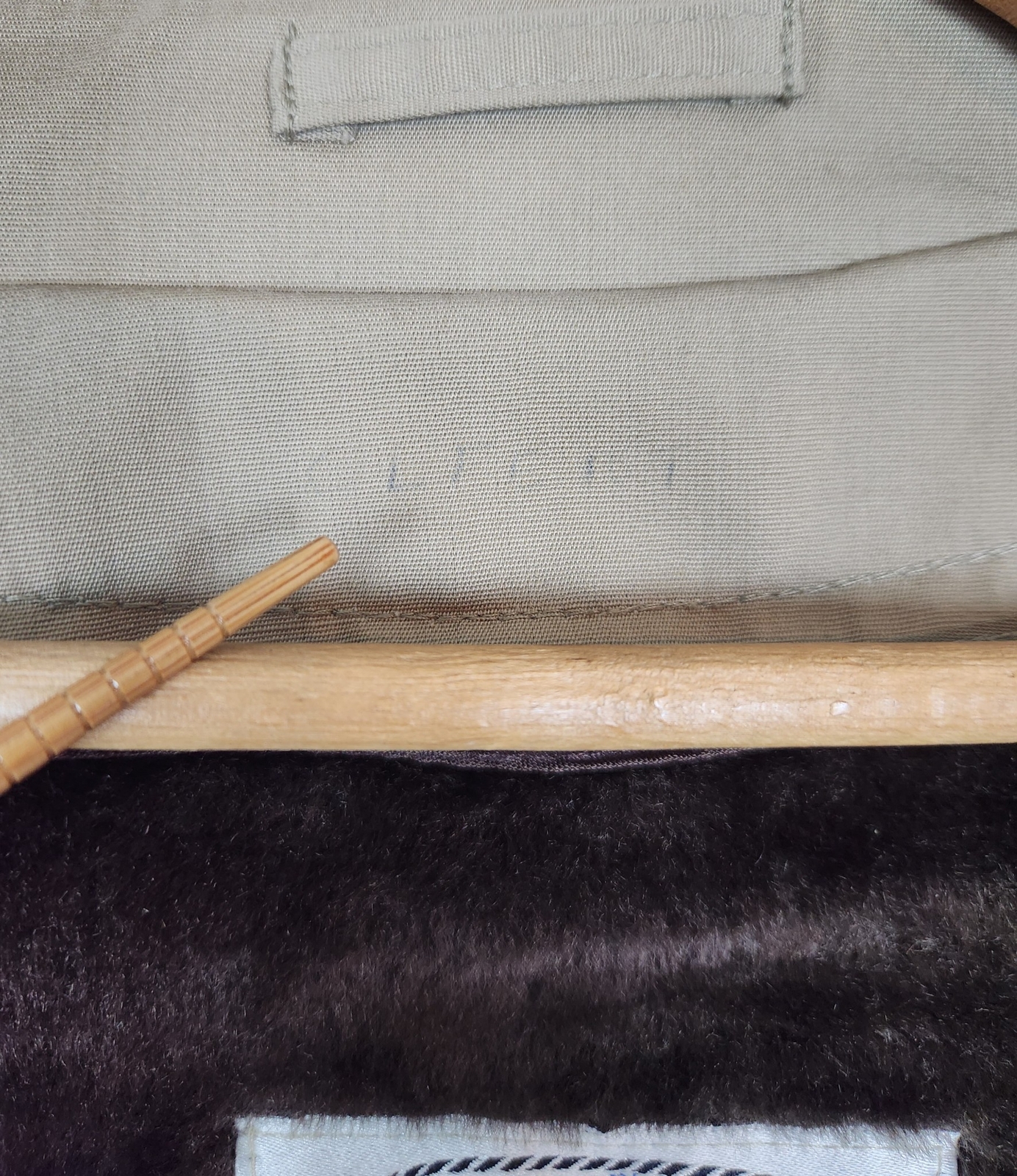 WHALING Mfg. Co. Mens Poly Cotton Blend Trench Over Coat w/ Zip-Out Liner 42 R