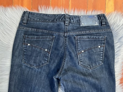 dolce & gabbana D&G dark skinny jeans blue denim silver logo 40 US 4 $595 - Picture 4 of 8