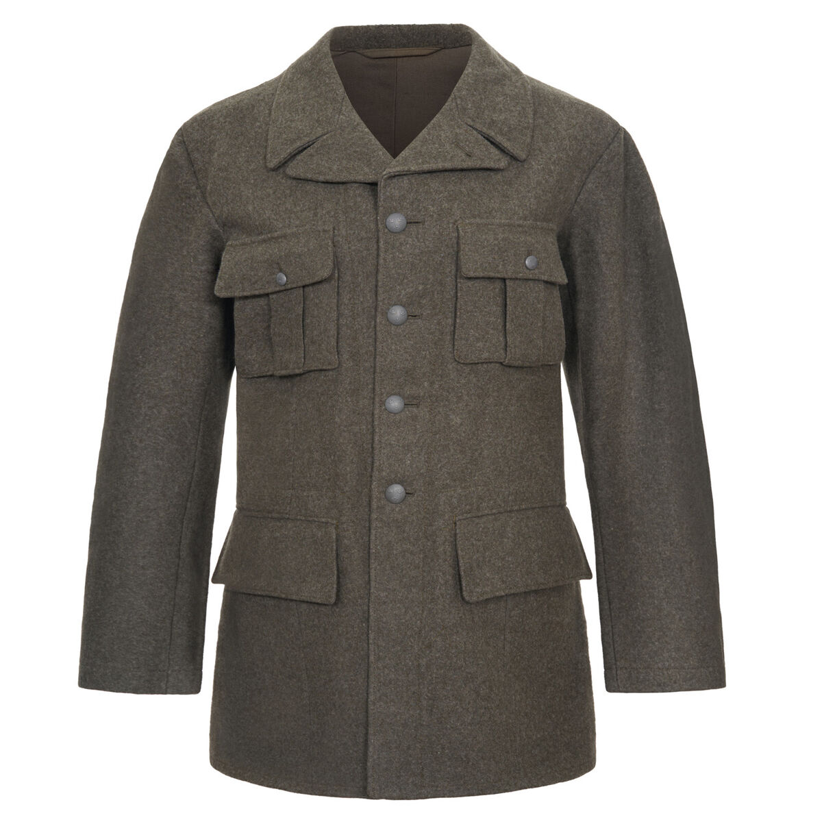 Genuine Army Surplus Original Swedish Military Wool Jacket Genuine Army Surplus Original Swedish Military Wool Jacket
