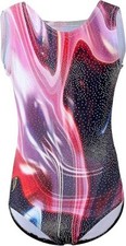 Dancina Marble Line Gymnastics Leotards size 4 Toddler
