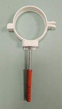 Half Round Guttering Downpipe Accessories 75mm/90mm White