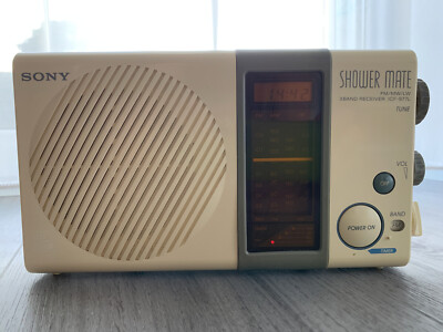 Vintage Duschradio, Radio Sony Shower Mate ICF-S77L, voll funktionsfähig