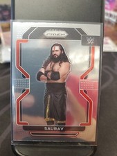 2022 Panini Prizm WWE Saurav #103 Silver Prizm Free Shipping.  