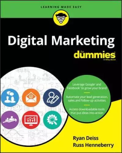 Digital Marketing For Dummies - Paperback By Deiss, Ryan - VERY GOOD