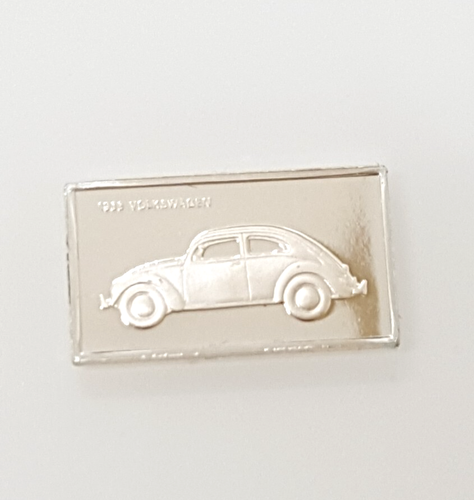 John Pinches VOLKSWAGEN 1938 Car 925 Silver Ingot, The 100 Greatest Cars #22748