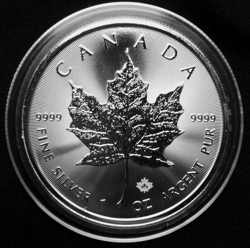 Canada Maple Leaf 2025 Silber Münze 1 Unze OZ Silver Coin 5 Kanada Dollar 999