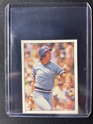 1981 Topps Yearbook Stickers George Brett #9 Royals!!! | eBay