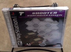 Shooter Star fighter Sanvein NEW factory sealed PlayStation PSX PS1