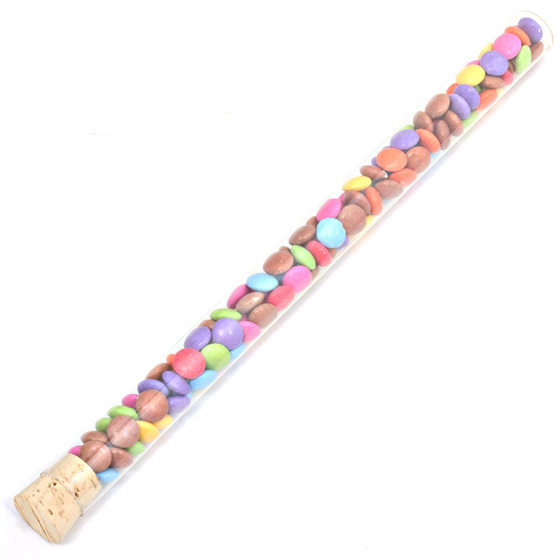 25 x Novelty Sweet Fillable Tubes Cork Test Tube Containers Packaging