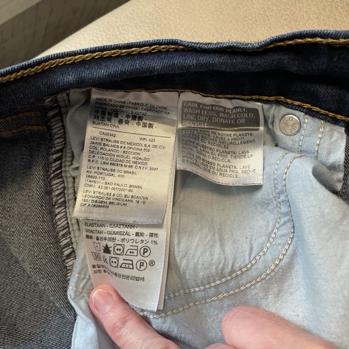 Levi’s Jeans - Size 16M W33/L32 - 505 straight - Dark Wash - Picture 4 of 7