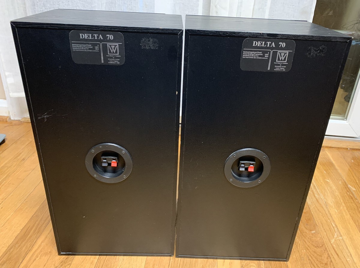 Wharfedale Delta 70.2 2 Way Speakers -Hand Made In Yorkshire -Pair