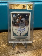 2014 Bowman Chrome Alex Jackson Auto BGS 9.5/10 BCA-AJ Marlins 💥📈🚀😎