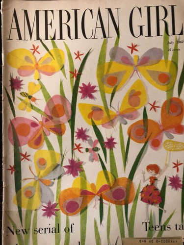 Set of 4 Vintage 1961 American Girl Magazines February March July December - Picture 7 of 12