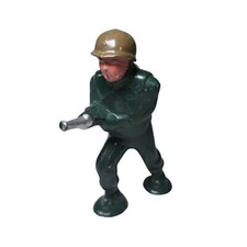 Barclay Toy Soldier B262 Green Flame Thrower Antique Vintage Dimestore Toy