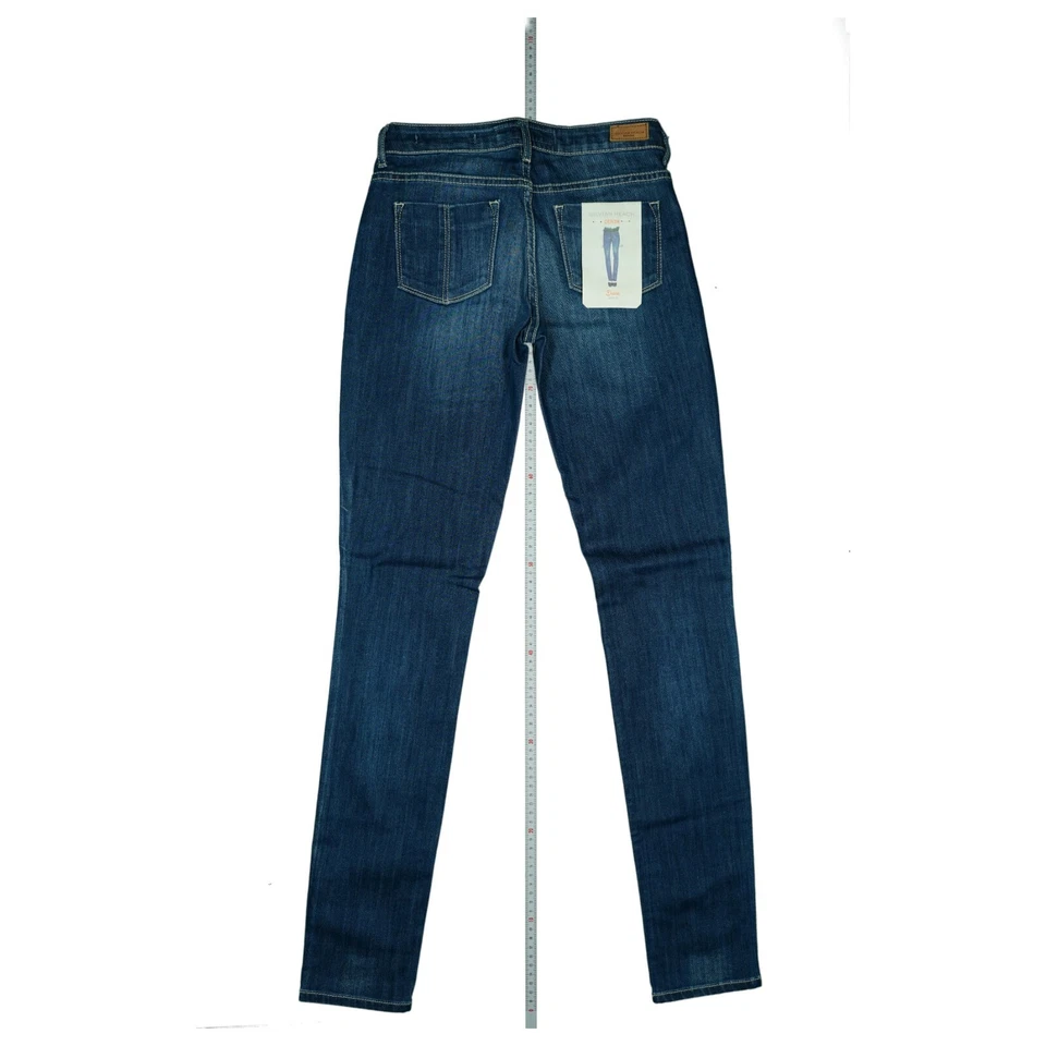 Silvian Heach Denim Diana Jeans Hose stretch Skinny Röhre Gr 32 W24 L32 Blau NEU - Bild 3 von 4