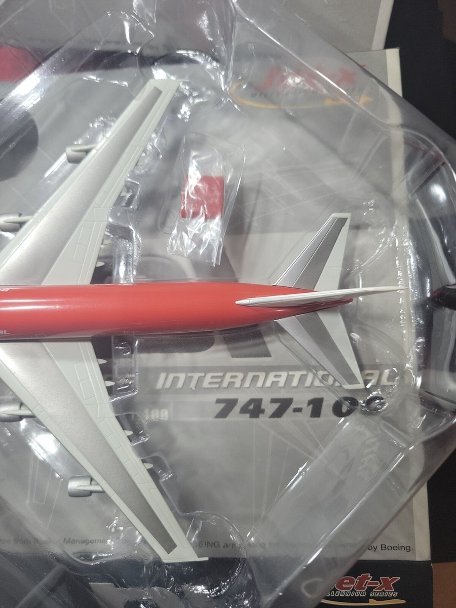 1:400 Jet -X BRANIFF INTERNATIONAL 747-100 (LOT OF 4 DIFFERENT COLORS)