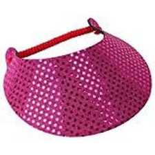 The Incredible Sunvisor Glitzy Design Perfect for The Summer! Made in The USA...