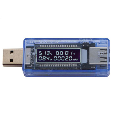 USB Voltmeter Ammeter Capacity Tester – 3-20V, 0-3A, Plug & Play For Chargers, Power Banks, DIY Projects