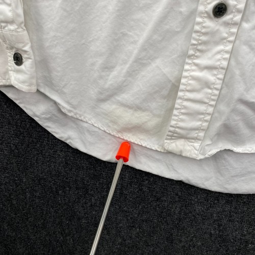 Vintage Polo Ralph Lauren Mens Size XL Long Sleeve Button Up Shirt White Pockets - Picture 6 of 16