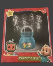 New CoComelon Projector Night Light LED Kids Room Toy Decor Battery Operated