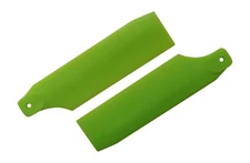 KBDD Neon Lime 61mm Tail Rotor Blades - Trex 450 Blade 450 X #4023