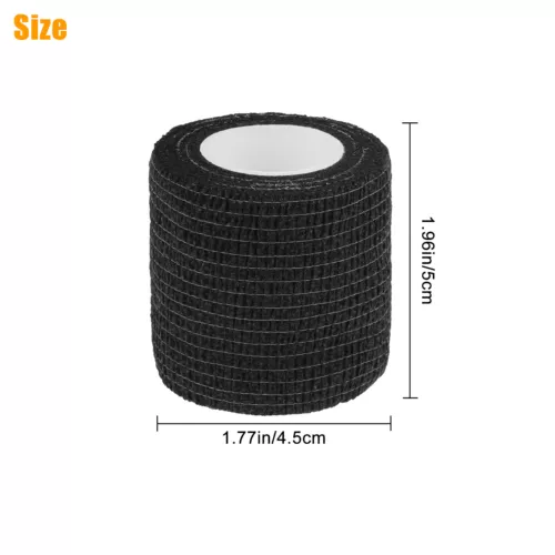 24PCS Rolls Tattoo Self Adhesive Bandage Wrap Grip Cohesive Elastic Sports Tape - Picture 3 of 7