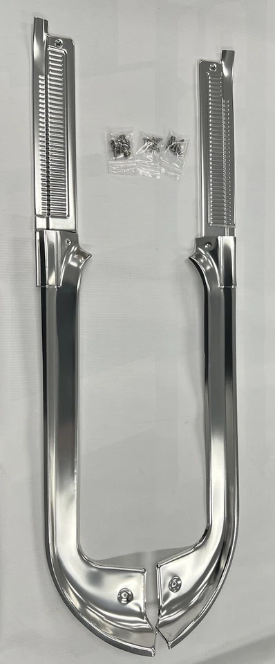 Chevrolet GMC C10 C20 C30 G10 1978-87 KIT DE MOLDURA DE UMBRAL DE PUERTA 4 PIEZAS NUEVO 88-91 Foto 2 de 4