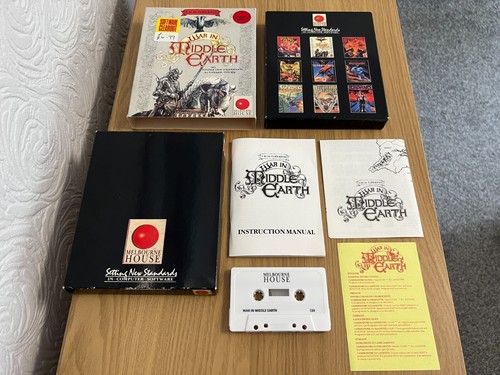 War In Middle Earth Commodore 64 Cassette - Working -👽👾Retro Gift Idea👾👽