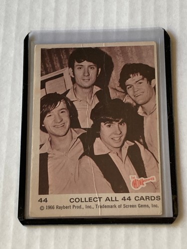 1966 Raybert Productions The Monkees Sepia #44 Vintage Card VG/VG+ - Picture 1 of 2