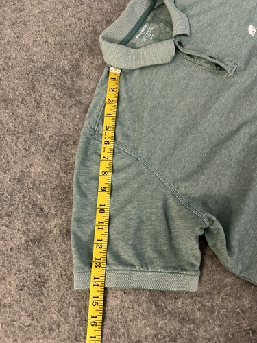 Mens Banana Republic Polo Shirt XL Green Collared Short Sleeve - Picture 8 of 10