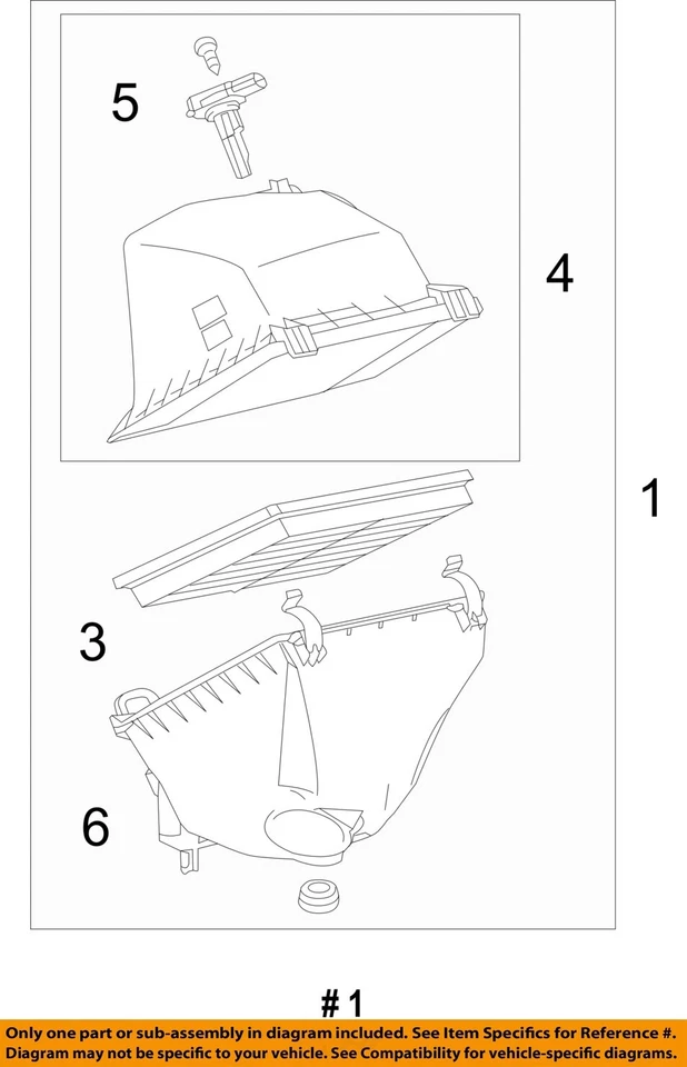 Used Air Cleaner Assembly fits: 2013 Toyota Rav4 4 cylinder 2ARFE engine Grade A - Image 4 of 4