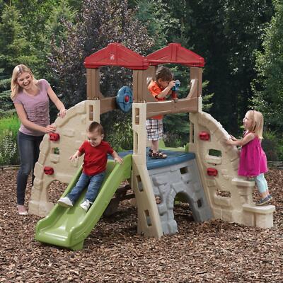 Outdoor CLIMBER WALL CRAWLER TUNNEL SLIDE Activity Playground Toy