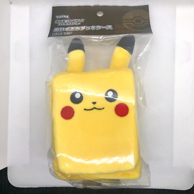 Pokemon Card Game Scarlet and Violet Pikachu Plush Deck Case | eBay