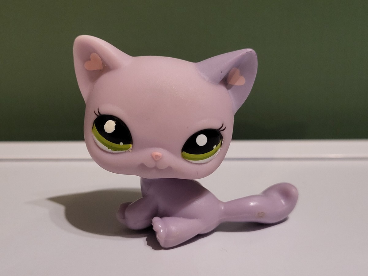 LPS #1994 LITTLEST PETSHOP ORIGINAL CHAT CAT AUTHENTIQUE SIAMOIS