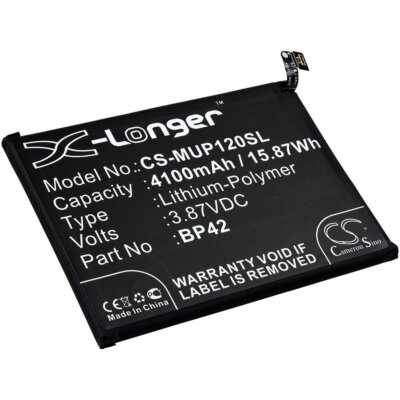 Akku für Smartphone, Handy Xiaomi M2101K9G 3,87V 4100mAh/15,9Wh Li-Polymer Schwa