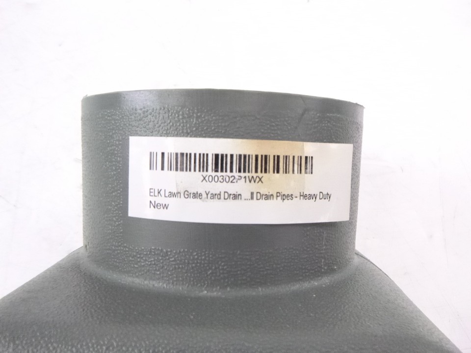 Elk Lawn Grate Yard Drain for Sump Pump Discharge and Downspout Extensions eBay