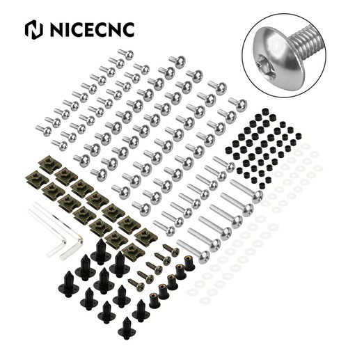 Complete Fairing Bolts Kit For Suzuki GSX250R GSX600F GSX650F GSX750F 1988-2019 - Picture 21 of 22