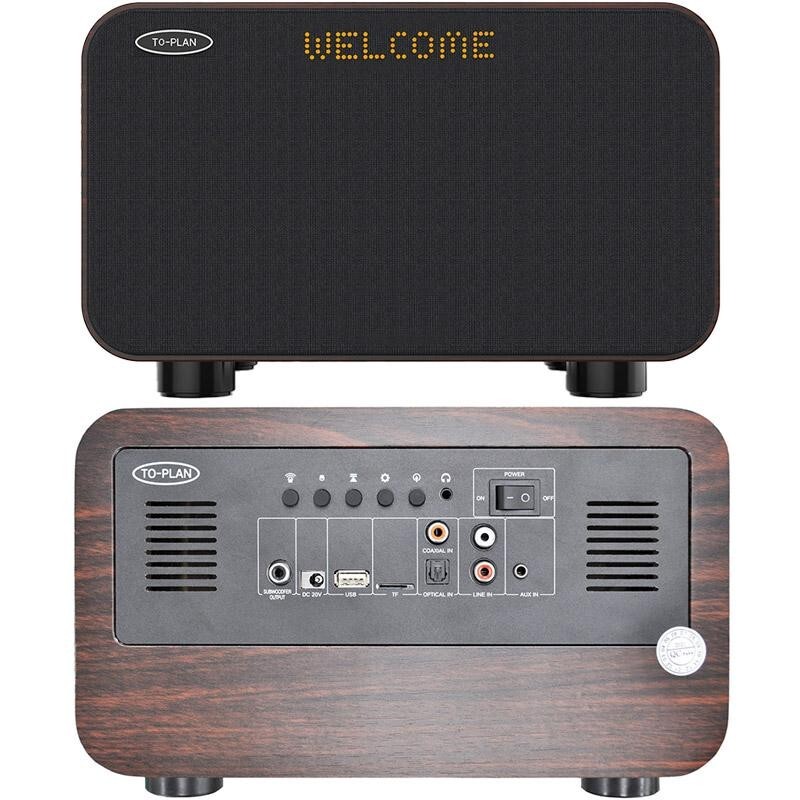 karaKaraoke with built-in amplifier 5 speakers and 2 micropoke