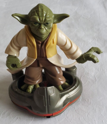 Star Wars Force Battlers (2005) Yoda Figura De Acción Con / Girante