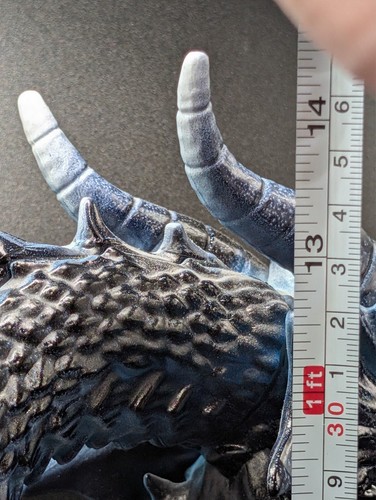 Pan Asian Creations Ltd. Wind Dragon Blue 19 in LED Eyes Blue Decorative Plastic - Picture 8 of 8