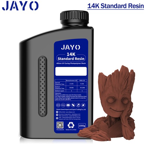 JAYO 1KG 405nm Photopolymer Resin/ABS-Like/Water Washable Fast Curing LCD Resin - Picture 55 of 68