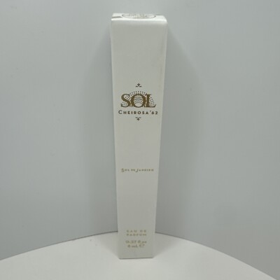 Cheirosa 62 Sol de Janeiro Eau de Parfum 0.27 Oz 8 mL Travel Spray Perfume.