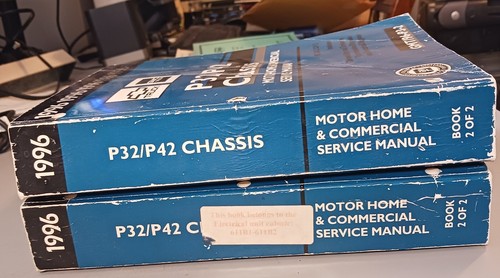 1996 P32/P42 Chassis GMC Chevrolet Motor Home Commercial Service Manuals - Bild 3 von 3
