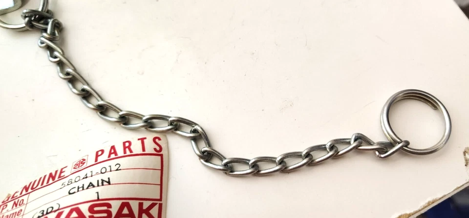 川崎 58041-012 链条 F7 NOS 复古 全新 — 第 3/4 张图片