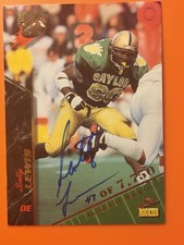 1995 Signature Rookies Scotty Lewis RC Auto #48 Baylor Bears 47/7750 🔥🔥