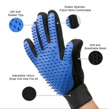 Pet Grooming Set Dog  cat Washing Gloves for Bathing Dog cat Bath Brush Silicon