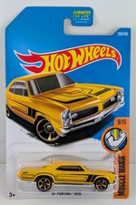67 Pontiac Gto Yellow Hot Wheels 2017